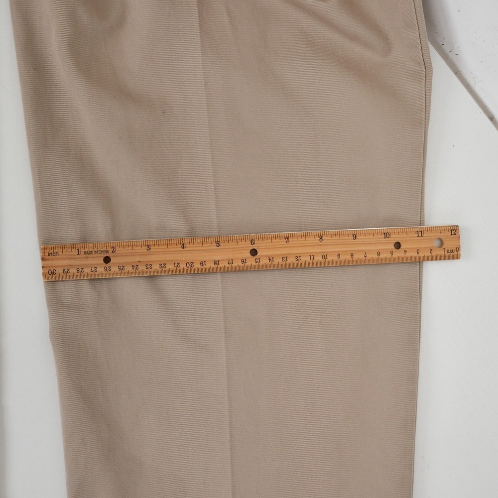 Jos. A. Bank Chino Khaki Pants Mens‎ 38x30 Executive Collection 100% Cotton - Picture 12 of 14